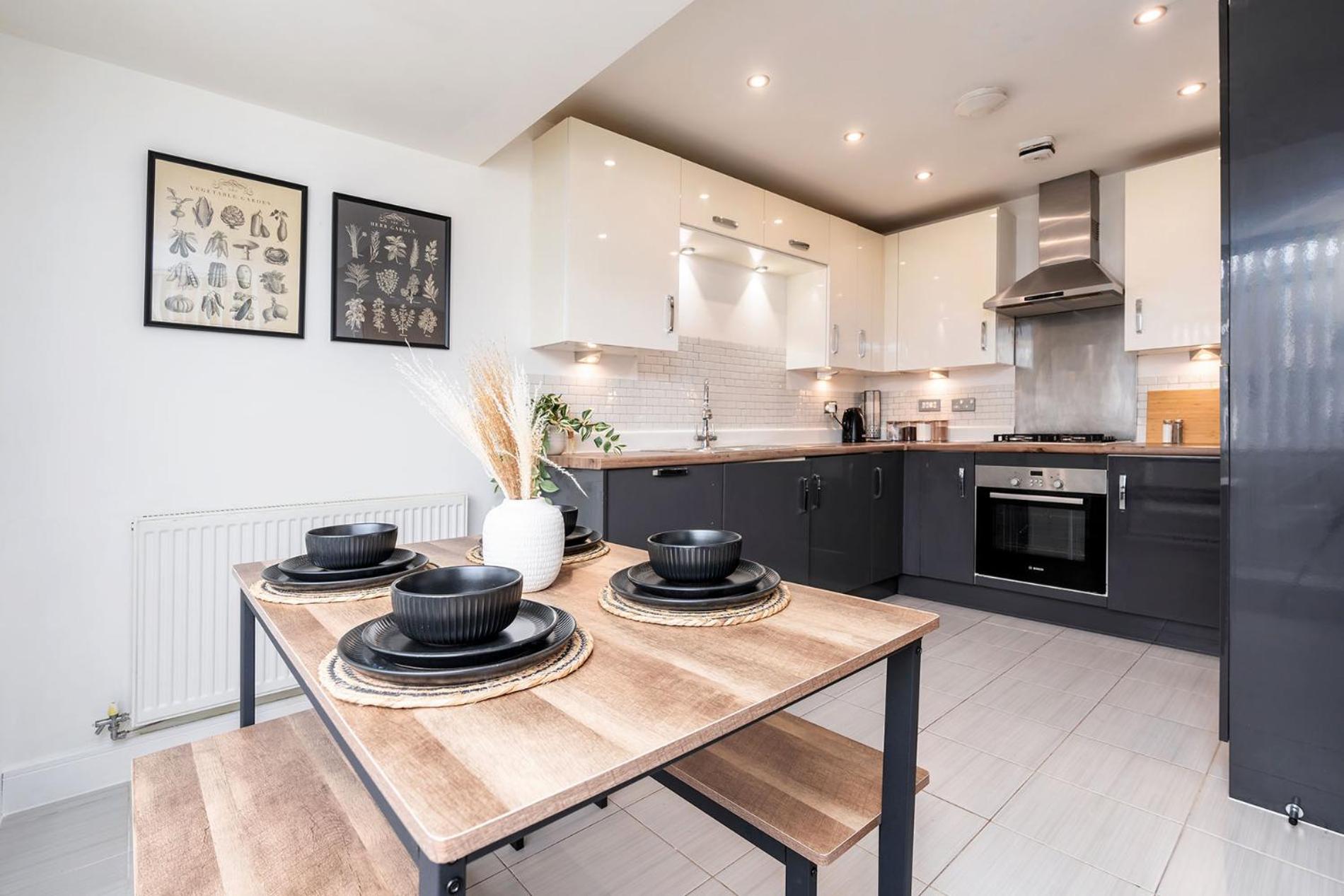 6 Guests - 3 Bedrooms - Free Wi-Fi - 曼彻斯特 外观 照片